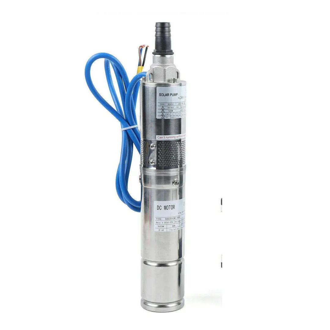 Bomba Solar Submersível 3 inch – Modelo 3FLS1.8/120 D48/500C